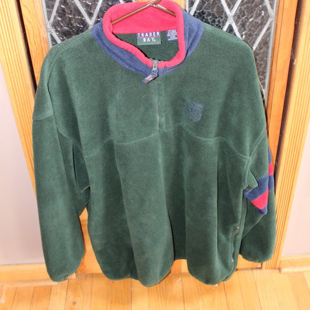 MEN'S TRADER BAY PULL OVER FLEECE